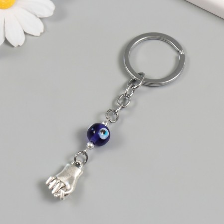 Keychain from the evil eye Metal "fig" 2.5x4 cm-1