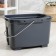 A plastic bucket for washing windows, 18 liters, 46 × 37 × 28 cm 075915