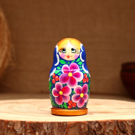 Matryoshka 3-doll, "Inessa Beauty", 10-11 cm-2