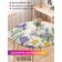 Tables on the table “Summer Paints”, round, oxford, elastic band, size 120x120 cm, diameter 75-100 cm