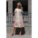 Female dress, size 50, beige color