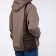 Male bag on lightning, long belt, brown color