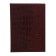 Cover for passport, burgundy color