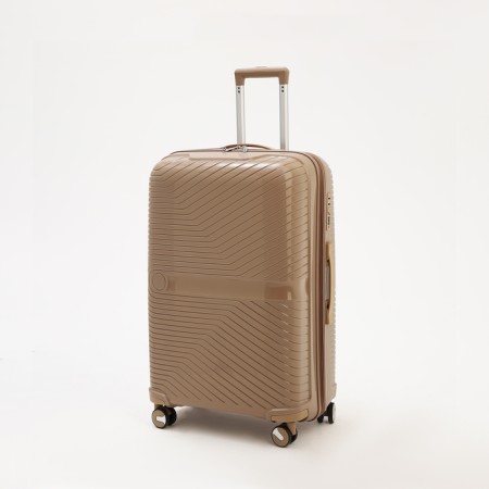 Big suitcase 28 ", a lightning department, code castle, 4 wheels, brown color