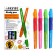 Outcracker handle for left -handed Devente Study Pen, node 0.7 mm, rubber holder, oil -based blueberries
