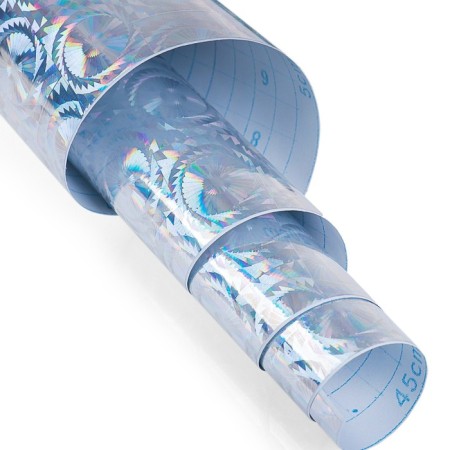 Self -adhesive film, holography, silver, 1024, 0.45 x 3 m, 3 md-2