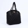 Bag Tout on fasteners, black color