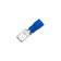 Domestic terminal isolated RPI-P 2.5- (6.3)/RPIP 2-6-0.8 plug 6.3 mm 1.5-2.5 mm², blue, in pack.
