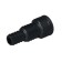 Fitting, internal thread 1/2 ", for a hose 1/2" (12 mm) - 3/4 "(19 mm), plastic," beetle "