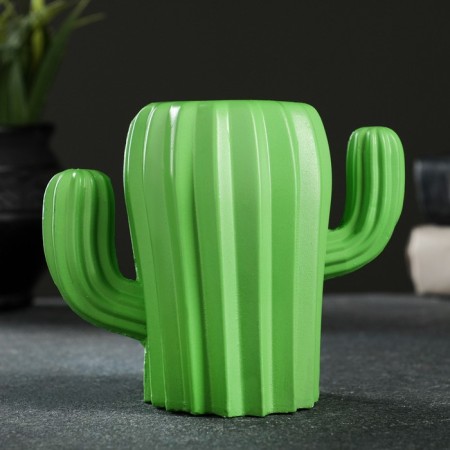 Kashpo-Vaza "Cactus" Green, 14x9x11cm