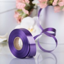 Ribbon for decor and gifts, purple, 2 cm x 45 m