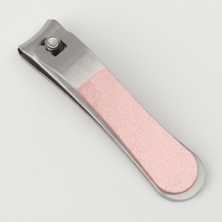 Kusachki-cannips are manicure, 5.5 cm, silver/pink color-2