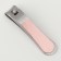 Kusachki-cannips are manicure, 5.5 cm, silver/pink color