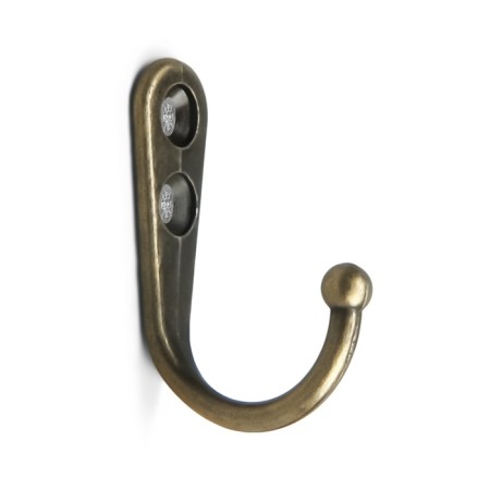 Hook furniture tundra TKO023, one -rod, bronze color