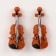 Miniature Puppet "Violin", set 2 pcs., Size 1 pc. - 1.3 × 0.5 × 3.5 cm