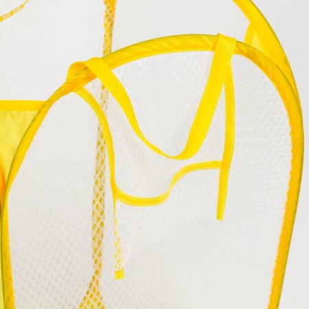 Basket for storage of toe "Let's play", 57 x 34 x 34 cm, yellow-2