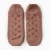 Women's socks shortened non-slip, beige color, size 36-39