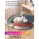 Tables on the table “Cute Bunny”, round, oxford, elastic band, size 120x120 cm, diameter 75-100 cm