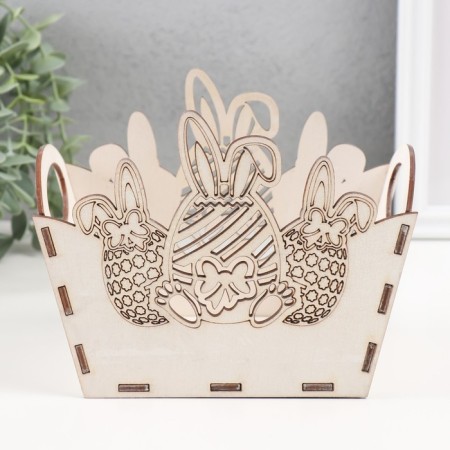 Easter "egg" ovum 18x12x13.5 cm, white