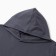 Male sweatshirt was laid down, dark gray color, size 56