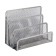 Papers stand, gray, mesh