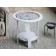 Table Journal Estet, 500 x 500 x 450, white tree/white ground