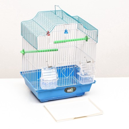 Figure cage, 30 x 23 x 39 cm, blue-7
