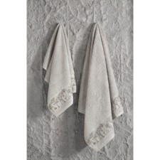 Arya Home Palm towel, 550 gr, size 50x90 cm, beige color
