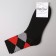 Socks male terry, black color, size 25-27