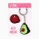 Gift set "Avocado" icon + keychain, 6.8 x 10.5 cm.