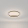 Ceiling Lamp Maytoni Mod058CL-L35BSK, LED, 35W, 60x60x3.5 cm, 1600lm, brass color