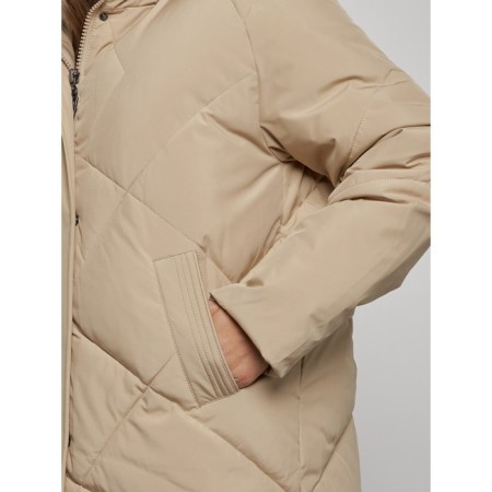 Winter jacket, size 54, light brown color-10