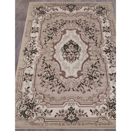 Rectangular carpet Merinos Gavana, size 200x400 cm, color Beige-1