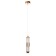 Lamp Bayerlux "Roy" 1xLED 18W gold 5.5x5x28-210 cm