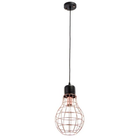 Lamp Bayerlux 34522/1 E27 40W Black-pink gold 19x19x36-136 cm-2