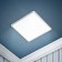 Lamp built -in era LED, IP20, 20W, 230x230 mm, 4000k, 1100lm, white color