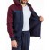 Sports costume men's ise, size 52, dark blue color, burgundy