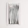 Oblique bike, leather, 8 mm × 10 ± 1 m, silver color