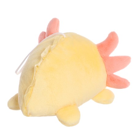 Soft toy "Axolotl", 20 cm, beige color-3