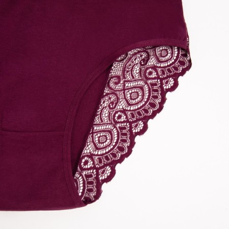 Cowards women's slips, burgundy color, rr 46-48-1