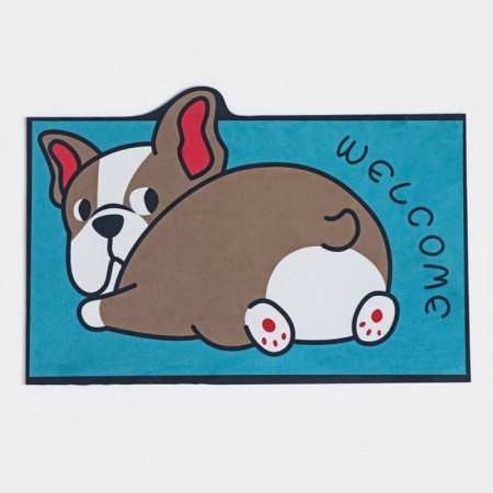 Walker moisture -entering the gender shade "Bulldog", without edging, 39 × 59 cm, blue color-7