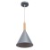 Lamp Bayerlux 2034844/1 E27 40W gray 19.5x19.5x28 cm