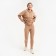 Women's costume (sweatshirt/leggings), coffee color, size 50