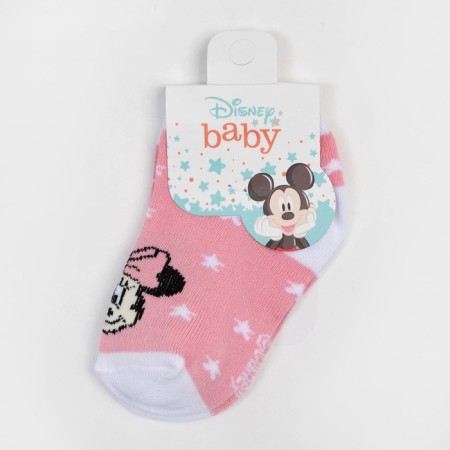 Socks "minnie", Minnie Mouse, pink, 8-10 cm-3