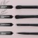 A set of makeup brushes "Premium Brush", 4 items, PVC CHOHOL, Black Color Black