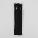 Metal zipper, No. 5, non -proceeding, castle machine, 18 cm, black/black nickel color
