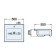 Comforty 8055 sink, white color