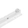 Roller guides 550 mm, white color