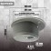 Curler for a kitchen made of stone Zein 3/Q8, ​​D = 510 mm, round, overflow, dark gray color