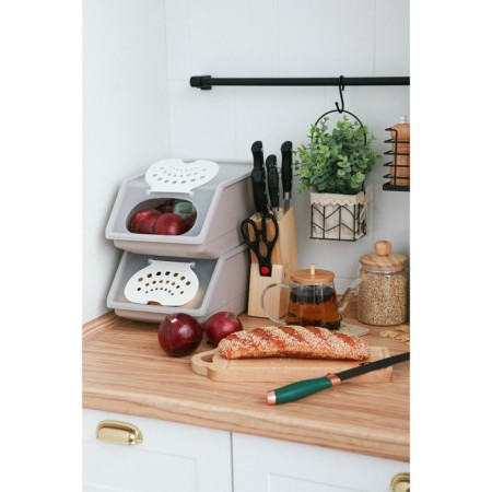 Dilan vegetable container, 7.6 l, 32.3 × 22 × 14.8 cm, beige color-13